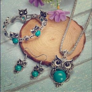Owl Jewelry Set